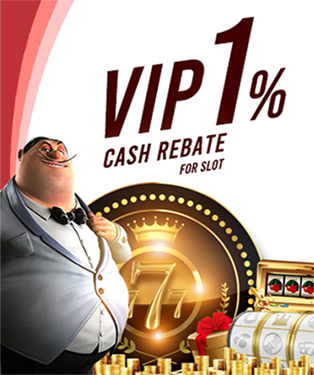Slot Games VIP 1% Cash Rebate