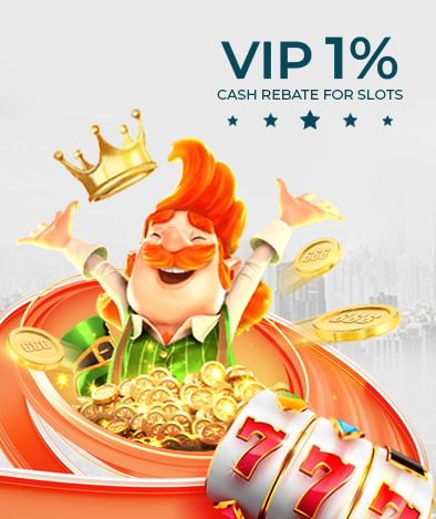 Slot Games VIP 1% Cash Rebate